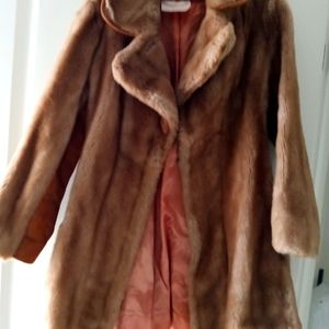 Tissavel ... Vintage faux fur coat ...